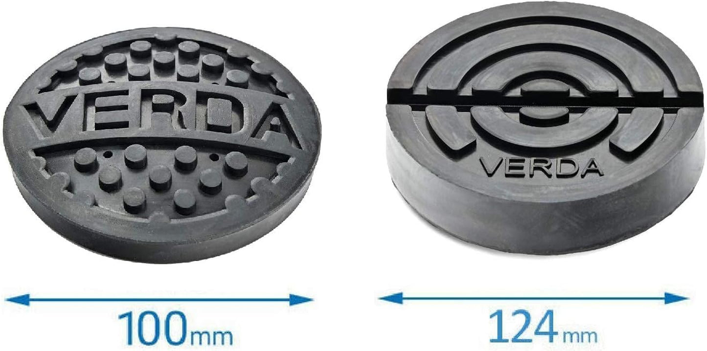 Wagenheber Hydraulisch 3T, Hubhöhe 130-490Mm, Mit Fußpedal, 2X Gummi, Profilmesser, Montagehandschuhe Rangierwagenheber Flach, Profi Heber, PKW, Wohnmobil, Geländewagen, (Wagenheber)