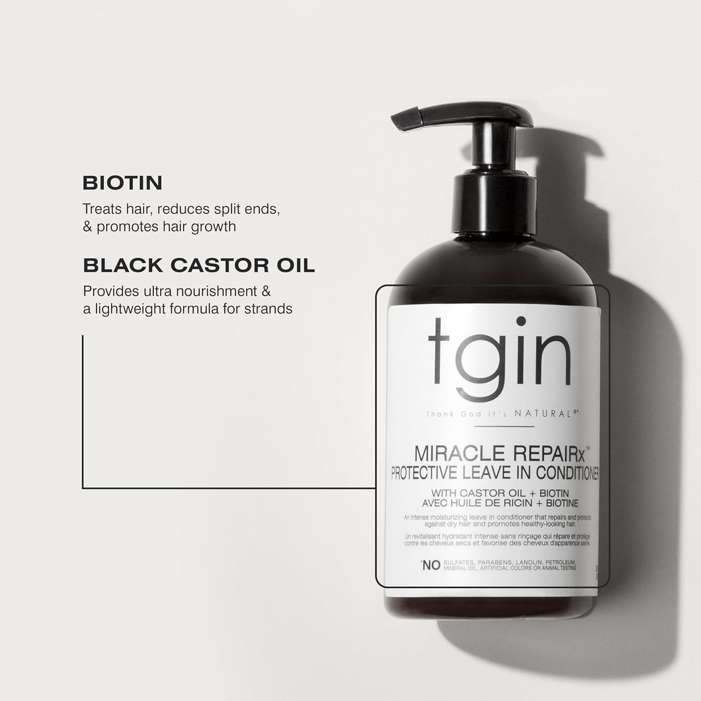 Tgin Miracle Repair Protective Leave in Conditioner 384Ml