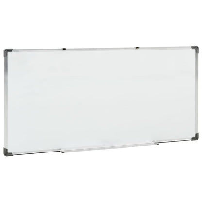 Magnetisches Whiteboard Weiß 110X60 Cm Stahl