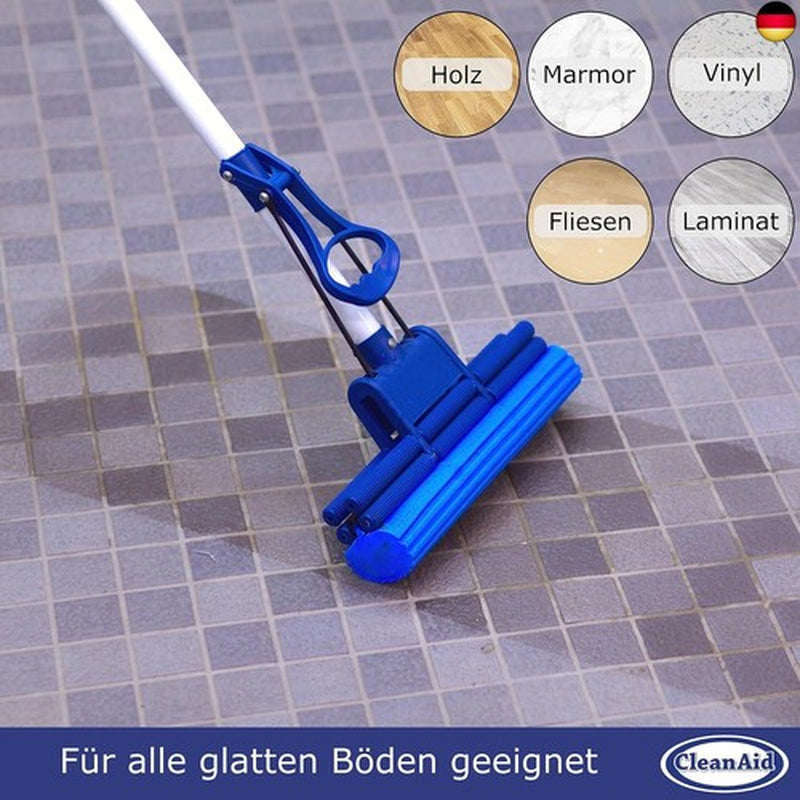 Cleanaid Onetouch Easy Wischmopp, Bodenwischer, Wischer - Besonders Saugstark -