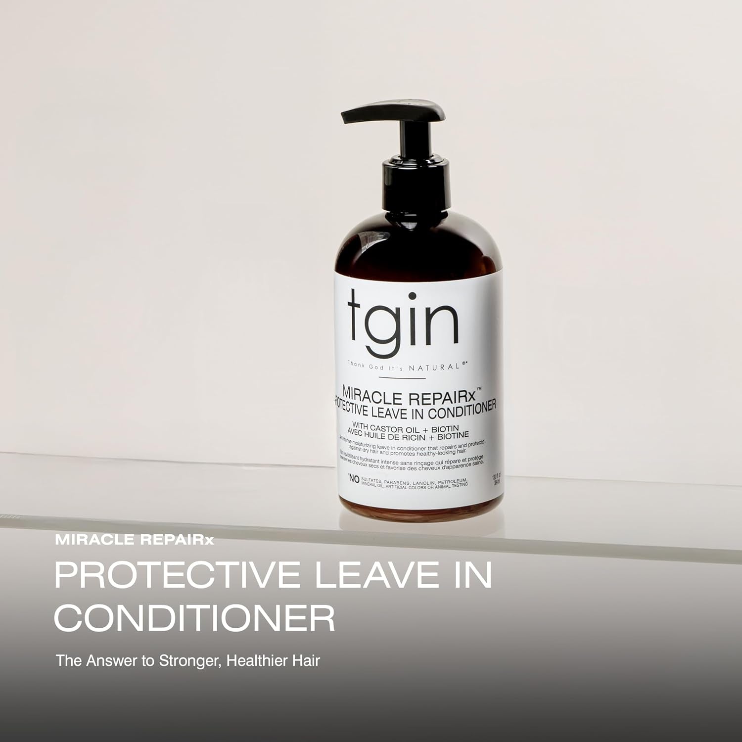 Tgin  Miracle Repair Protective Leave in Conditioner 384Ml
