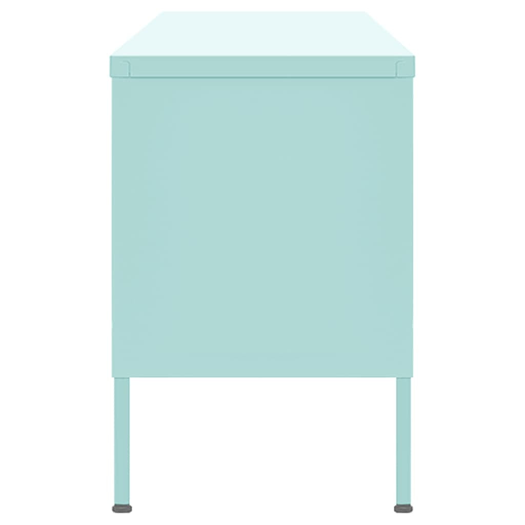 TV Schrank 105X35X50Cm Stahl Lowboard Fernsehschrank Mehrere Auswahl Vidaxl