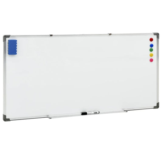 Magnetisches Whiteboard Weiß 110X60 Cm Stahl