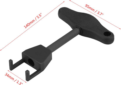 Zündspulenabzieher,Duokon Zündspulenentfernung, Schwarz Nagelneu Und Hochwertiges Auto Auto Zündspule Abzieher Zündspule Abzieher Werkzeug