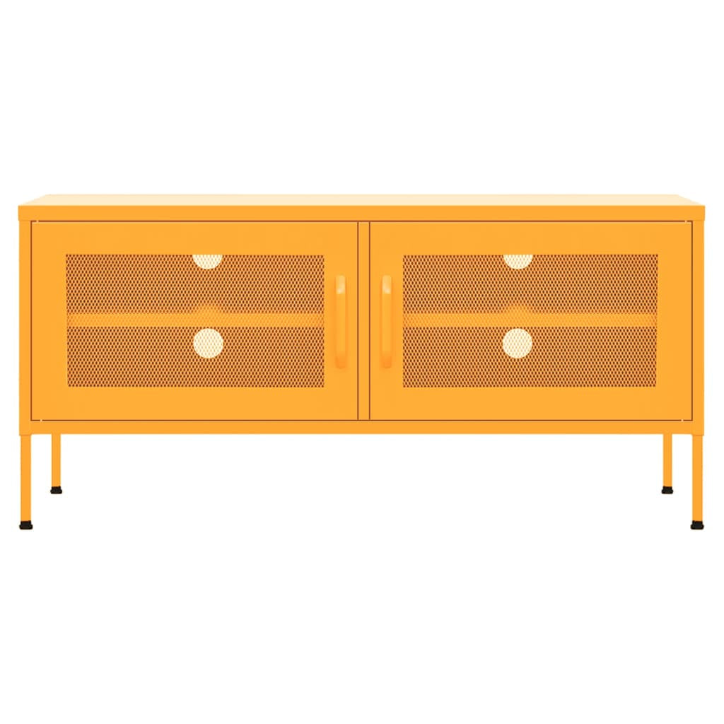 TV Schrank 105X35X50Cm Stahl Lowboard Fernsehschrank Mehrere Auswahl Vidaxl