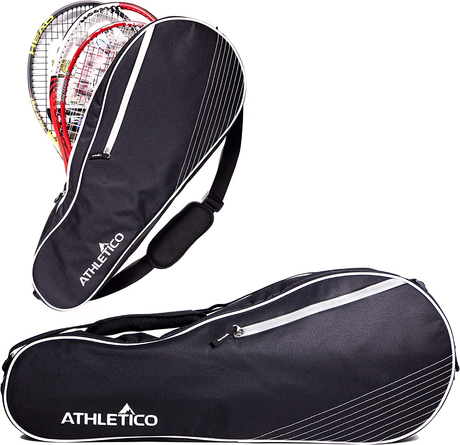 Tennis Bag and Racketball Bag - Tennis Bags for Women and Men to Hold Tennis Racket, Racquetball Racket, Pickleball Paddles and Other Equipment or Gear