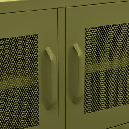 TV Schrank 105X35X50Cm Stahl Lowboard Fernsehschrank Mehrere Auswahl Vidaxl