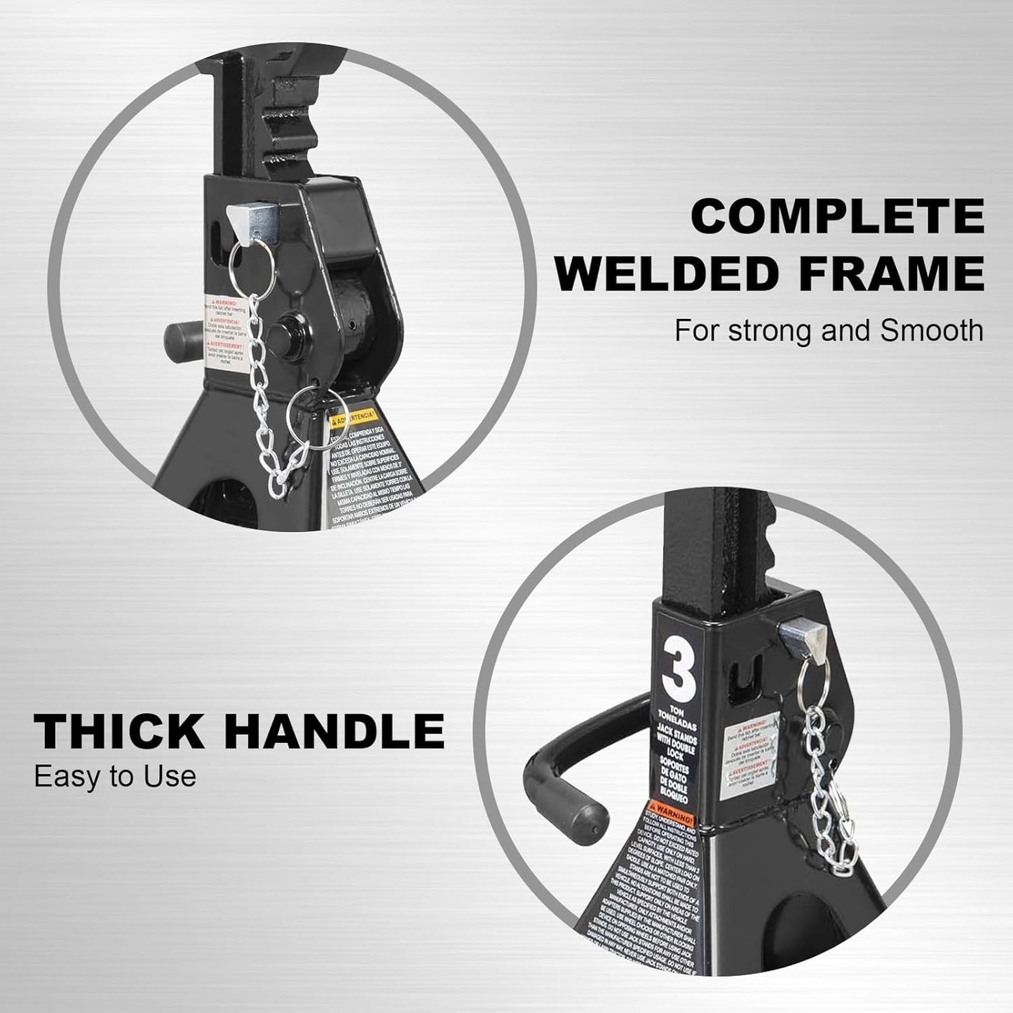 Steel Heavy Duty Jack Stands