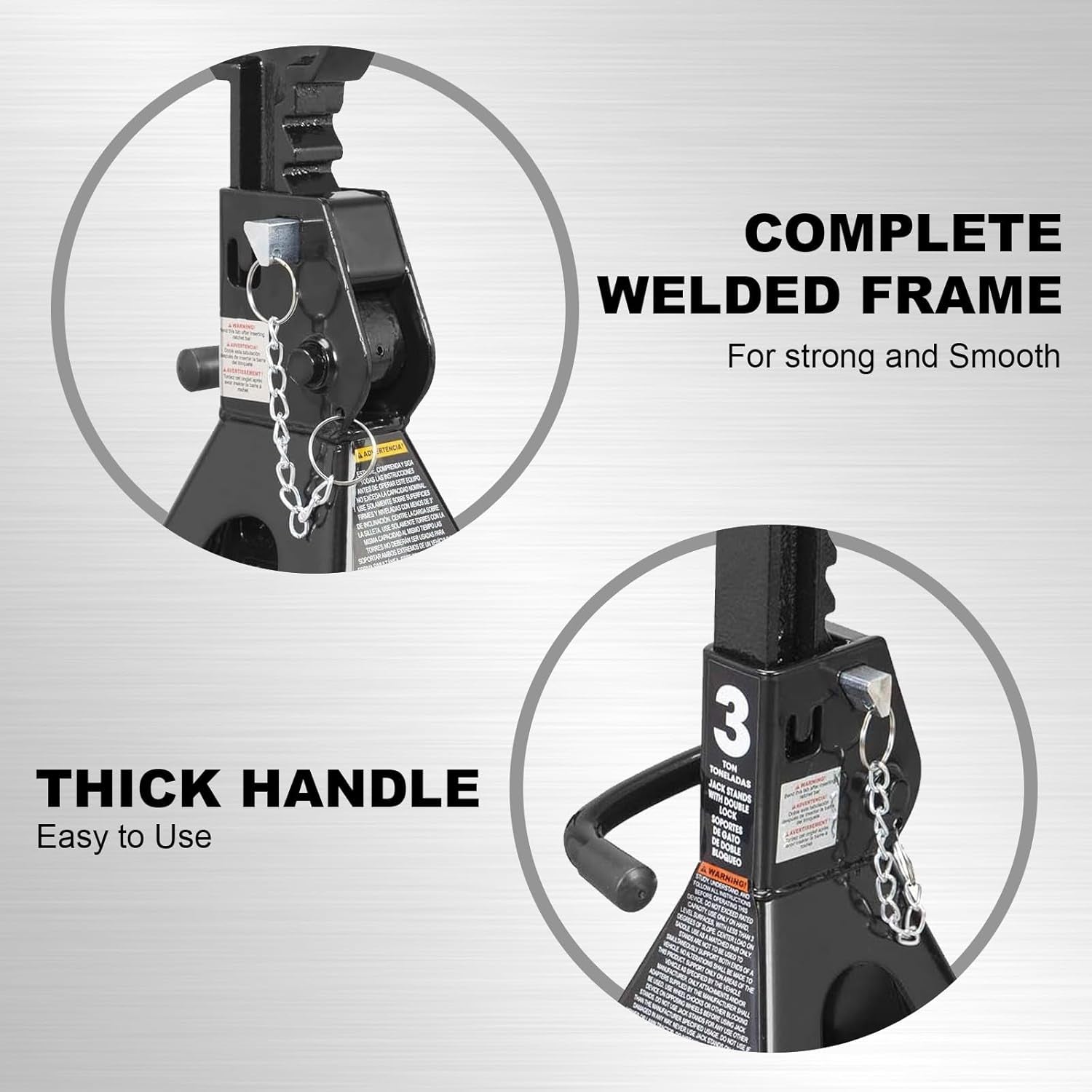 Steel Heavy Duty Jack Stands