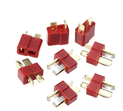 XT T-DEAN Hochstrom T-Connector T-Plug T-Stecker Grip Plug Lipo Akku Goldstecker