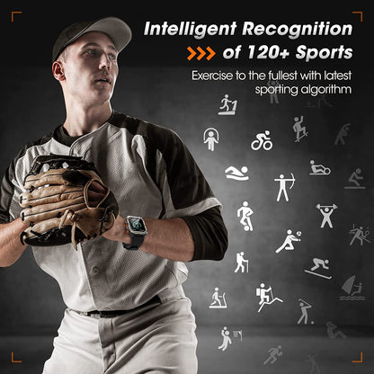 Smartwatch Herren Militär Mit Telefonfunktio